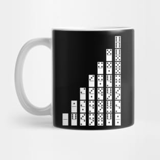 Domino Tiles (white) Mug